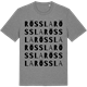 Mid Heather Gray t-shirt med Rössla ordlek t-shirt