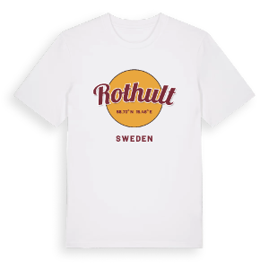Rothult cirkel t-shirt – ekologisk bomull t-shirt från Pinshirt