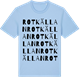 Blue Soul t-shirt med Rotkällan ordlek t-shirt