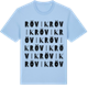 Blue Soul t-shirt med Rövik ordlek t-shirt