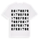 Roxtorp ordlek t-shirt
