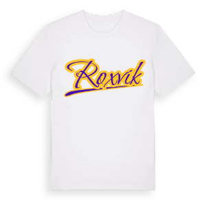 Roxvik baseball t-shirt – ekologisk bomull t-shirt från Pinshirt