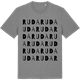 Mid Heather Gray t-shirt med Ruda ordlek t-shirt
