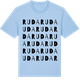 Blue Soul t-shirt med Ruda ordlek t-shirt