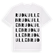 Rudkullen ordlek t-shirt
