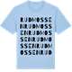 Blue Soul t-shirt med Rudmossen ordlek t-shirt