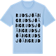 Blue Soul t-shirt med Rudsjöäng ordlek t-shirt