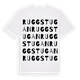Ruggstugan ordlek t-shirt