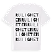 Ruligheten ordlek t-shirt