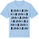 Blue Soul t-shirt med Rumma ordlek t-shirt