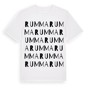 Rumma ordlek t-shirt – ekologisk bomull t-shirt från Pinshirt