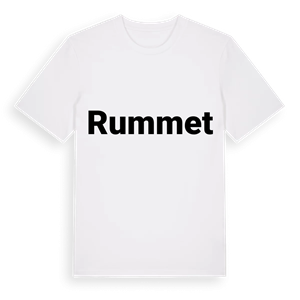 Rummet fetstil t-shirt – ekologisk bomull t-shirt från PinShirt