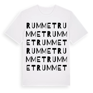 Rummet ordlek t-shirt – ekologisk bomull t-shirt från PinShirt