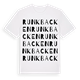 Runkbacken ordlek t-shirt