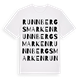 Runnbergsmarken ordlek t-shirt