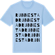 Blue Soul t-shirt med Runnestad ordlek t-shirt