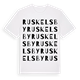 Ruskelsby ordlek t-shirt