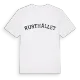Rusthållet böjd t-shirt