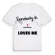 Någon i Rusthållet älskar mig t-shirt