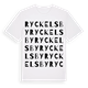White t-shirt med Ryckelsby ordlek t-shirt