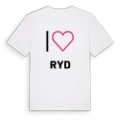 Jag älskar Ryd t-shirt stort tryck