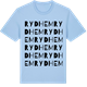 Blue Soul t-shirt med Rydhem ordlek t-shirt