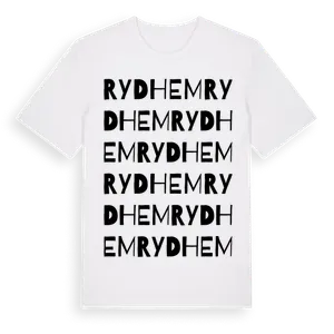 Rydhem ordlek t-shirt – ekologisk bomull t-shirt från Pinshirt