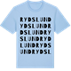 Blue Soul t-shirt med Rydslund ordlek t-shirt