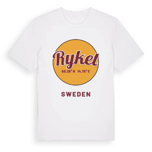Ryket cirkel t-shirt – ekologisk bomull t-shirt från Pinshirt