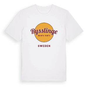 Rysslinge cirkel t-shirt – ekologisk bomull t-shirt från Pinshirt