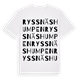Ryssnäshumpen ordlek t-shirt