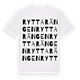 Ryttarängen ordlek t-shirt