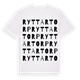 Ryttartorp ordlek t-shirt