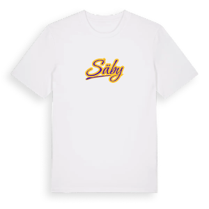 Säby baseball t-shirt – ekologisk bomull t-shirt från Pinshirt