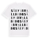 Säby Invallning ordlek t-shirt