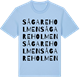 Blue Soul t-shirt med Sågareholmen ordlek t-shirt