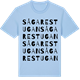Blue Soul t-shirt med Sågarestugan ordlek t-shirt