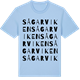 Blue Soul t-shirt med Sågarviken ordlek t-shirt