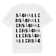Såghallen ordlek t-shirt