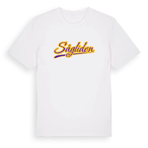 Sågliden baseball t-shirt – ekologisk bomull t-shirt från Pinshirt