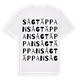 Sågtäppan ordlek t-shirt