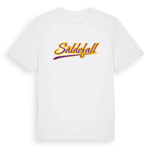 Säldefall baseball t-shirt – ekologisk bomull t-shirt från Pinshirt