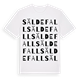 Säldefall ordlek t-shirt