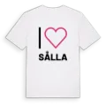Jag älskar Sålla t-shirt stort tryck