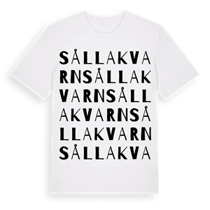 Sålla kvarn ordlek t-shirt – ekologisk bomull t-shirt från Pinshirt