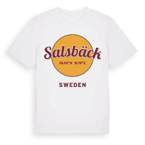 Salsbäck cirkel t-shirt – ekologisk bomull t-shirt från Pinshirt