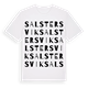 Salstersvik ordlek t-shirt