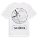 White t-shirt med Saltängen t-shirt