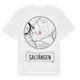White t-shirt med Saltängen t-shirt