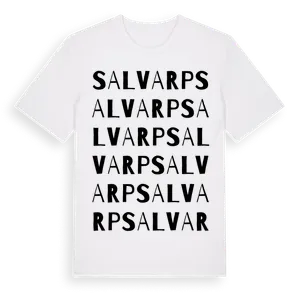 Salvarp ordlek t-shirt – ekologisk bomull t-shirt från Pinshirt